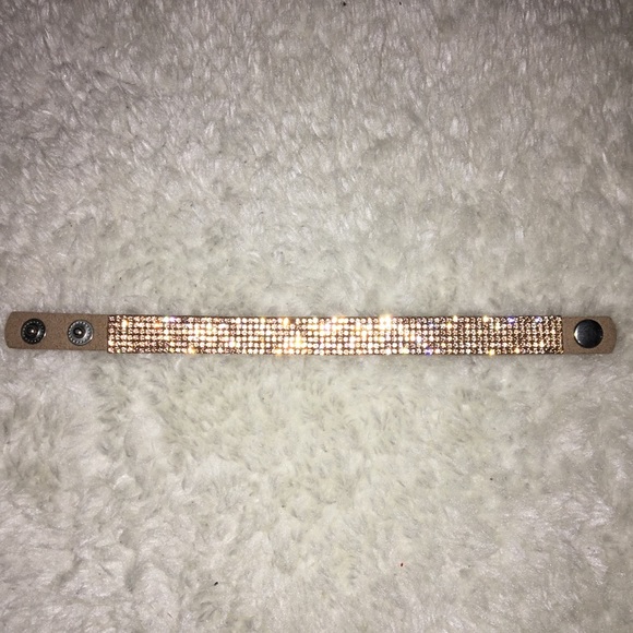 Ultra sparkly amber gem band - Picture 3 of 8